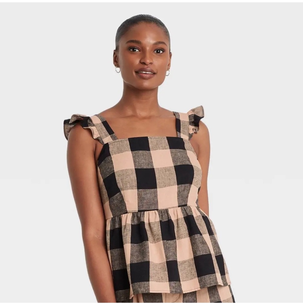 Who What Wear Peplum Tank